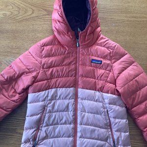 Patagonia Child Size 10 Reversible Down Jacket